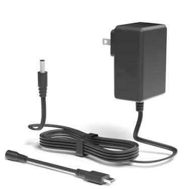 Imagem de Carregador para monitor de câmera HelloBaby HB30 / HB66 / HB50 / HB6550, Ring Stick Up Cam Bateria/Plug-in 3ª geração/2ª geração e adaptador de substituição de inclinação de anel Pan cabo de