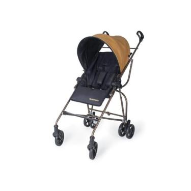 Imagem de CARRINHO DE BEBÊ PARA PASSEIO GALZERANO CAPRI DE 6 MESES ATÉ 15KG PRETO E COBRE