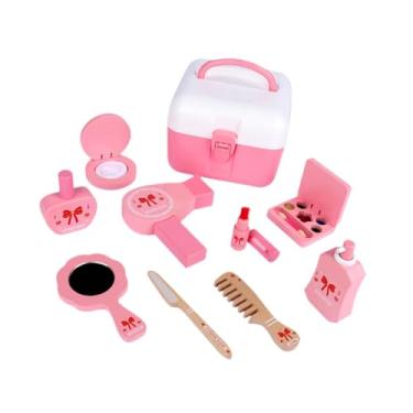 Imagem de simhoa Conjunto de Brinquedos de Maquiagem Infantil Caixa de Maquiagem para Meninas para Meninas Presentes Infantis