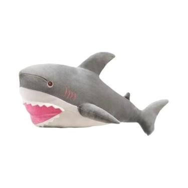 Imagem de Brinquedo De Pelúcia De Baleia Assassina Grande Tubarão Branco De 40/5