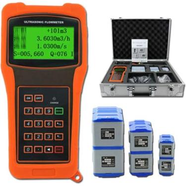 Imagem de Medidor De Vazão Ultrassônico Digital Tuf-2000h Medidor De Vazão De Líquido Ip67 Com Transdutores De Fixação Tm-1 Tl-1 Ts-2 Para Tubo De Cobre/pvc