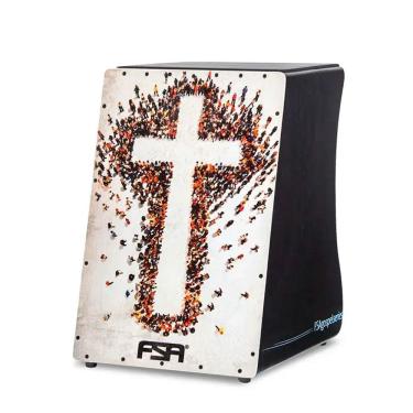 Imagem de Cajon Fsa Gospel FG1506 Cruz