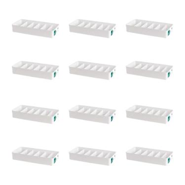 Imagem de ORGANIZADOR PP MODULAR C/DIVISORIAS BRANCO 35,5 X 10,5 X 7,5 CM