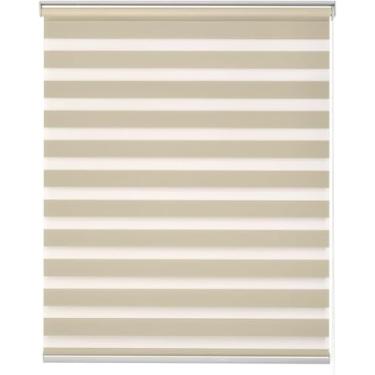 Imagem de Persiana Rolo Double Vision Galicia 160cm x 160cm Bege