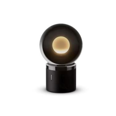 Imagem de Abajur de cabeceira Luminária de mesa Planet Glass, cabeceira cama, ambiente decorativo, arte