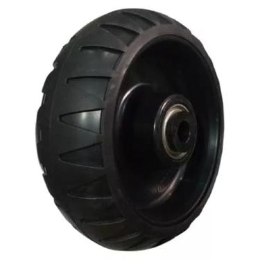 Imagem de RODA 6X2 BORRACHA STREET STRE 1/2 SCHIOPPA 250KG PRETA