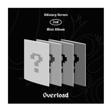 Imagem de Xdinary Heroes Overload 2º Mini Álbum CD + Cartaz + Mensagem Lírica + Cartão Fotográfico Polaroid + Pacote de Adesivos + Rastreamento (Aleatório)
