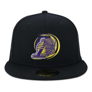 Imagem de BONÉ NEW ERA 5950 LOS ANGELES LAKERS NBC23BON007 PRETO-Masculino