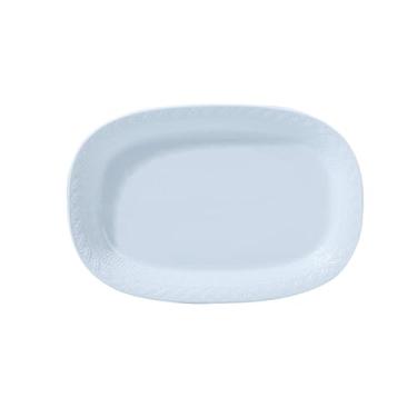 Imagem de Conjunto de pratos brancos puros domésticos de cerâmica personalidade-1 prato de peixe