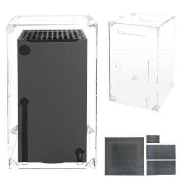 Imagem de AriKroii Dust Cover for Xbox Series X Console, Easy Access Cable Port, Dust Filter Set for Xbox Series S Console Include 4 PVC Mesh Filter Covers