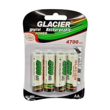 Imagem de Pilha Recarregável AAA 2700mah E AA 4700mah 1.2v Blister Com 4 Ou 8 Unidades (4 AA)