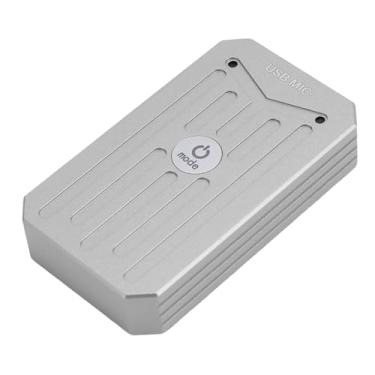 Imagem de Zopsc Microfone USB, Redução de Ruído, Microfone Omnidirecional de 2 Canais e 360 ​​° Com Amostragem de 192 KHz, Cancelamento de Ruído AI, Base Magnética, para Jogos de Gravação de (Meteorito cinza)