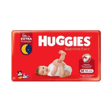 Imagem de Fralda Huggies Supreme Care Hiper M 72 Unidades