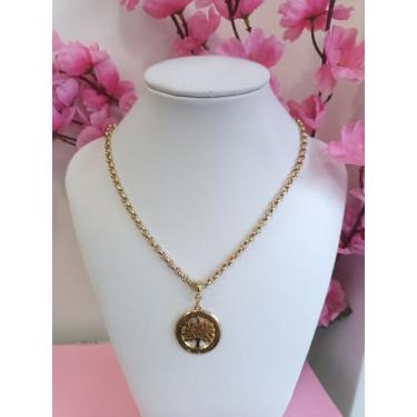 Imagem de Colar arvore da vida semijoia - Val store 