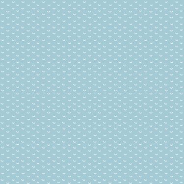 Imagem de Papel de Parede Fofura Baby Desenhos de Passarinhos Azul FF4017