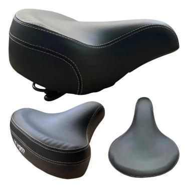 Imagem de Selim 2 Molas Largo Monark Beach Confortável Pto - Vgm