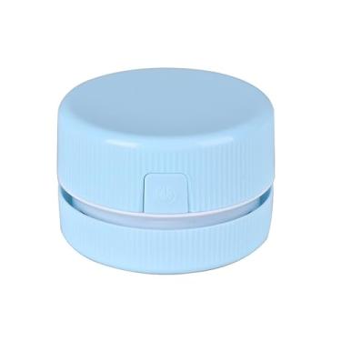 Imagem de Aspirador de pó de mesa – limpador de teclado USB portátil, raspas de borracha de lápis e limpeza de cinzas de cigarro, mini presente portátil perfeito verde