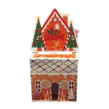 Imagem de Lilihuimaoyi Cofrinho de Natal, Caixa de Presente, Estojo Criativo Removível, Caixa de Presente para Cartão de Natal para Mulheres, Crianças E Mães, Casa, Tamanho real