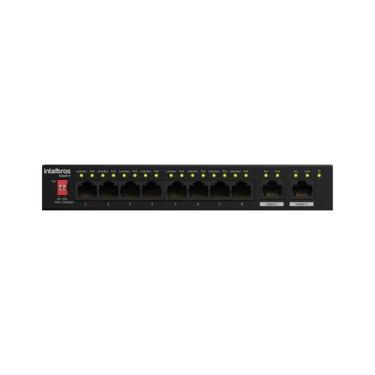 Imagem de Switch Não Gerenciável PoE 10 portas Fast Ethernet Intelbras
