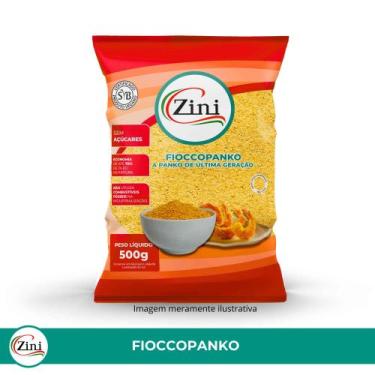 Imagem de Fioccopanko 500g  Empanamento Profissional e Economia de Óleo. - Zini 