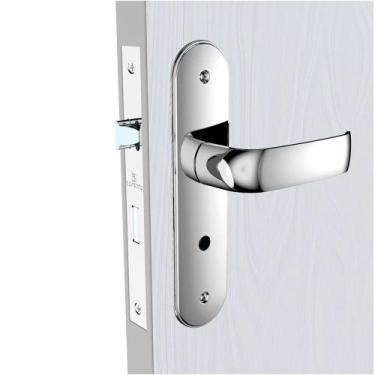 Imagem de Fechadura Banheiro Grand Icaro Espelho Esp43 Cromado 40mm (40X53) Sopr