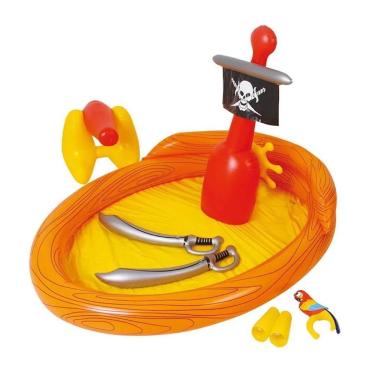 Imagem de Piscina Inflável Infantil Navio Pirata - 200 Litros - Mor