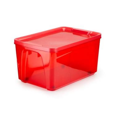 Imagem de Caixa Organizadora Multiuso 60 L Cod.977 Agraplast com Tampa e Rodinha