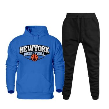 Imagem de Conjunto de Abrigo Plus Size Masculino Tamanho Especial G1 ao G5 Com Calça Jogger Confortavel