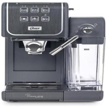Imagem de Cafeteira Espresso + Leite Primalatte Grey Touch 220V Oster