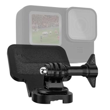 Imagem de GEEKRIA Suporte magnético compatível com Hero 13, 12, 11, 10, 9, DJI Osmo 360, Action 5 Pro, 4, 3, Insta360 AcePro2, Câmera AcePro Ace, suporte ajustável para estabilizador de mesa (preto)