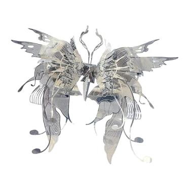 Imagem de oshhni Quebra-cabeças de metal 3D, decoração criativa para casa, montagem faça você mesmo, coleção de quebra-cabeças, kit de modelo de metal para presente de, Style B