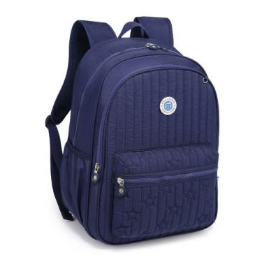 Imagem de Mochila Kika Feminina Bordado Coração Ou Estrela C/ Chaveiro - D Prese