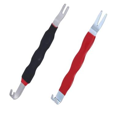 Imagem de 2pçs Alicate Desconector Elétrico 13120, Separador Conectores Elétricos Automotivos Alicate Plugues Ferramentas Automotivas Universais (Vermelho, Preto)