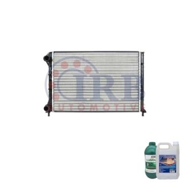Imagem de Kit Radiador Doblô 1.6 16V 01> C/S Ar Todos + Aditivo Lubrax Verde 1L + Água Desmineralizada 5L