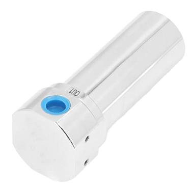 Imagem de Akozon Filtro de Compressor de Ar Separador de água e óleo de Liga de Alumínio para Fluxo de Alta Pressão, Remoção de Umidade Compacta e Eficiente para Sistemas de Acionamento de Ar (#12)