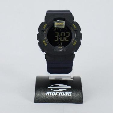 Imagem de Kit Relógio Mormaii Wave Digital Azul-Unissex