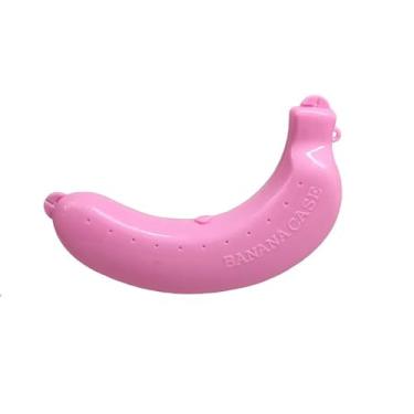 Imagem de Caixa de Armazenamento para Banana Case Protetor Container Porta Viagem Passeio Almoço Manter Frutas