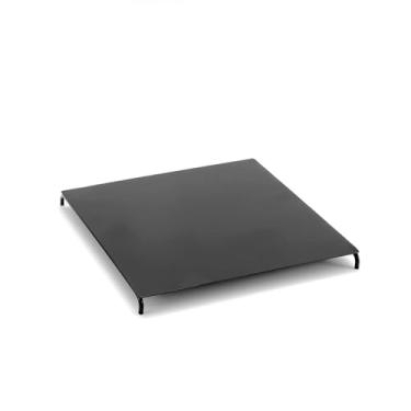 Imagem de Grelha dobrável para fogueira, altura e comprimento ajustáveis, suporte portátil para churrasco para camping, construção em aço resistente, design compacto, cozinha ao ar livre, (Painel)