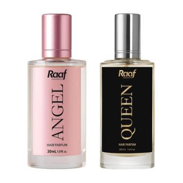 Imagem de Kit Perfume Feminino Angel e Queen Fragrância Importada Raaf Cosmetics