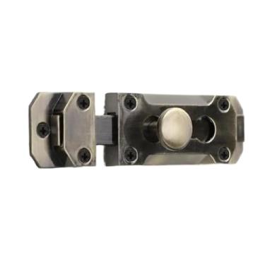 Imagem de Fechaduras de porta de janela de metal, fechaduras de corrente de janela, kits de trava de janela de metal, fácil instalação, ferragens domésticas para janelas, portas, geladeiras, armários, cercas