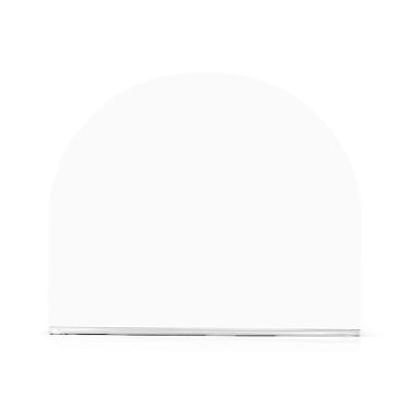 Imagem de Bandeja de guardanapo de acrílico branco, suporte de papel de cozinha em forma de U, suporte de guardanapo de toalha de mão