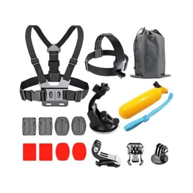 Imagem de Conjunto De Acessórios Para Câmera De Ação GoPro Hero13 12 11 10 Xiaom