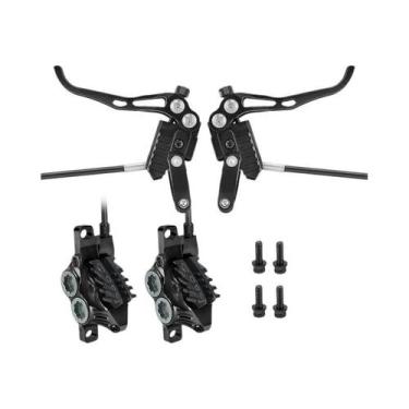 Imagem de Freio a Disco Hidráulico Ultra-Leve IIIPRO MTB Com Quatro Pistões 800m