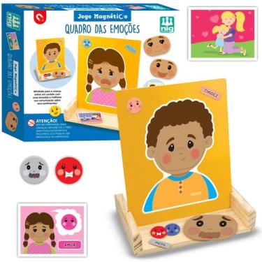 Imagem de Jogo Quadro Das Emoções Terapêutico Psicologia Infantil - Nig Brinqued
