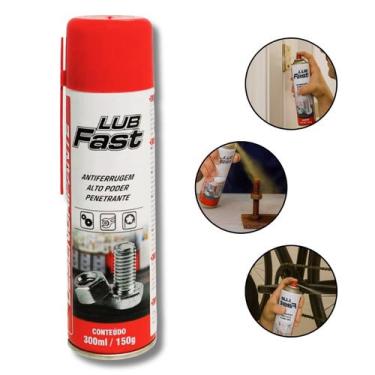 Imagem de Desengripante Antiferrugem 300ml Lubrificante Spray Anticorrosivo Mult