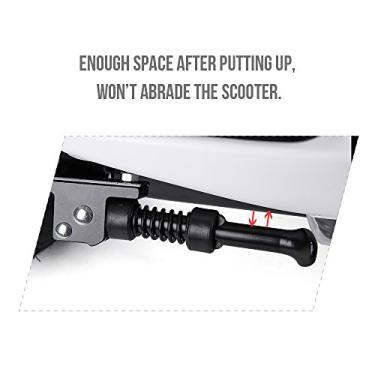 Imagem de CUOFYUNL Liga de Alumínio Scooter Elétrico Kickstand para Equilíbrio Suporte de Estacionamento de Carro com Parafusos