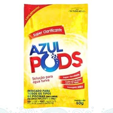 Imagem de Super Clarificante Para Piscinas Azul Pods 50g Maresias, Amarelo