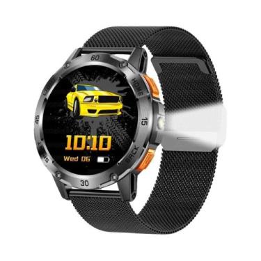 Imagem de Relógio Inteligente Masculino À Prova d'Água 5ATM Para Esportes Ao Ar 