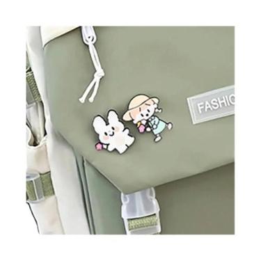 Imagem de Mochila Escolar Unissex De Grande Capacidade Em Nylon Impermeável, Bol