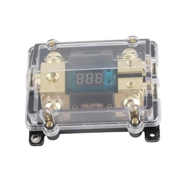 Imagem de Cryfokt Suporte de Fusível de áudio Digital Led Universal 100a para de Som Amplificador de Carro Substituição Diy, à Prova de Poeira e à Prova D'água para a Maioria Dos Carros